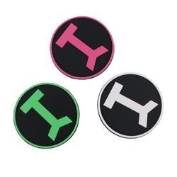 Soem-Gummisilikon-Flecken-Jacken-PVC-Flecken kundengebundene Logo-Pantone-Farbe