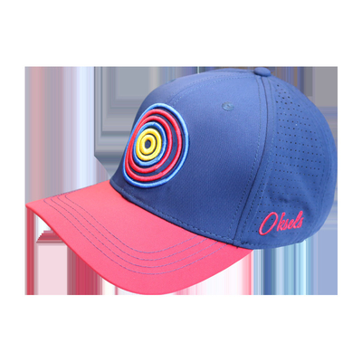 Custom 6 Panel Broderiertes Logo Flat Rim Fitted Komfortabel Hard Trucker Cap Hut