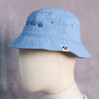 Einfaches leeres Baumwollfischer-Bucket Hat Washed-Baumwollgewebe extrem dauerhaft