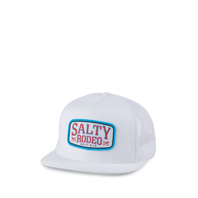 Soem-Mann-Hysteresen-Kappen-salziges Rodeo-Weiß mit gesponnenem Logo Patch Designer Hats