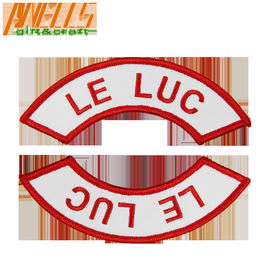 Moral Hook Loop LE LUC Custom stickte Flecken kundengebundenes Logo für Uniform