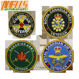 Militärflaggen-Flausch-Schutzträger-Eisen auf Stickerei-Flecken
