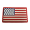 Kundenspezifische Flaggen-Logo Soft PVCgummi- Flecken-AMERIKANISCHE Armee-Militär-Flecken 3D für Uniformen