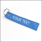 Stickerei-Text-kundenspezifisches Auto Keychains personifizierte Schlüsselkette für Auto und Motor