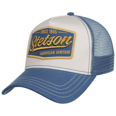 Gewaschene Baumwoll-Stetson-Fernlastfahrer-Kappe Amusment parkt amerikanischen Erbdesigner Hats