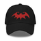 Witzige Halloween Vampir Fledermaus bestickte Baseballmütze Baumwolle bestickte Logo Mütze gekrümmte Visor