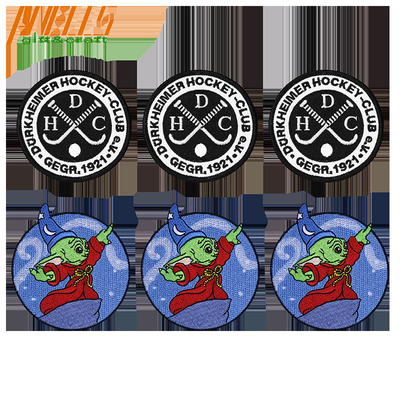 Glitzer auf Patches für Kleidung und Mode