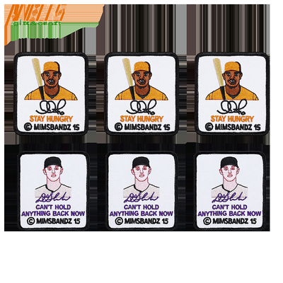 Border Custom Iron auf gestickten Patches Personalisiert und maßgeschneidert
