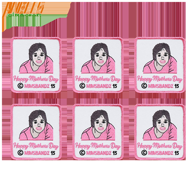 Border Custom Iron auf gestickten Patches Personalisiert und maßgeschneidert
