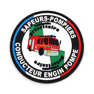 Maßgeschneiderte Eco-Friendly Morale PVC Patch für Kleidungsbeutel und Hüte