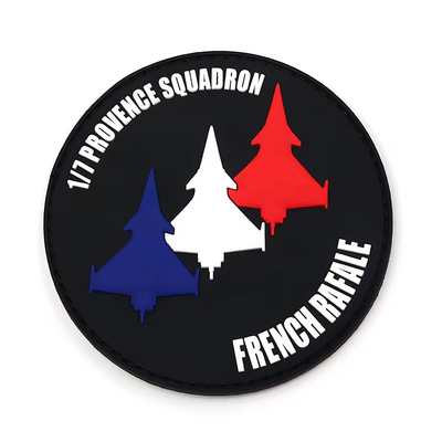 Benutzerdefinierte Feuerwehrpatches / Hutpatches mit Klebstoffunterstützung lebendige Farben 4 mm