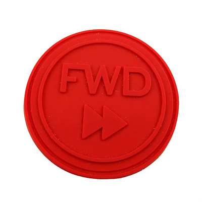 Benutzerdefinierte Feuerwehrpatches / Hutpatches mit Klebstoffunterstützung lebendige Farben 4 mm
