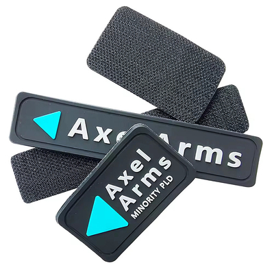 Öko-freundliche wasserdichte PVC-Pflaster Custom Kleidung Logo Moral Patch 4mm