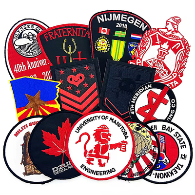 Einzigartiges Eisen für 100% gebrauchte Stickerei-Patches Eisen für Kleidung