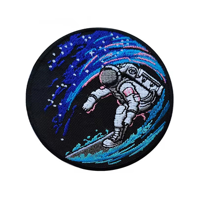 Wärmeübertragung Patch Eisen auf Kleidung Stickerei Patch Custom Logo Designer Druck Patches Stickerei