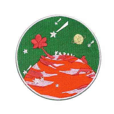 Wärmeübertragung Patch Eisen auf Kleidung Stickerei Patch Custom Logo Designer Druck Patches Stickerei