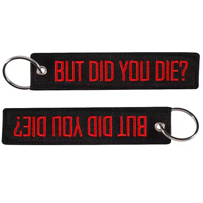 Großhandel Olecranon Hook Billig Custom Flight Stoff Stickerei Jet Tag Gewebter Schlüsselhaufen Mit Ihrem eigenen Logo