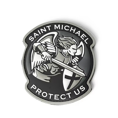 Custom Logo 3D PVC Patches Kleidung Bekleidung Prägte ein Design erstellen Silikon Patches Militärhut