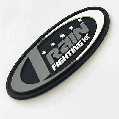 Customized Rubber 3D Logo Label PVC geprägte gravierte Gummi Patch PVC Patches