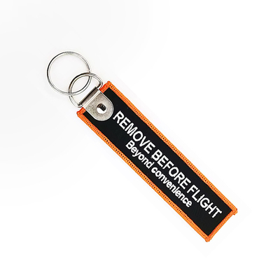 Custom Jet Tags Sublimierte bestickte Stoff Schlüsselketten Flugzeug Tuch Einstück Schlüsseltags