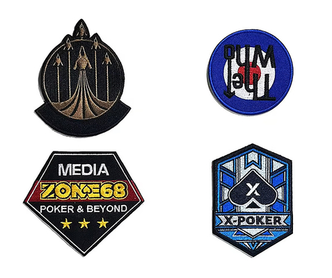 Fabrik-direkte Abzeichen kundenspezifische Bekleidung kundenspezifische bestickte Patch für Kleidung