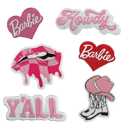 Logo Stickerei / Druck Custom Stickerei Patches Eisen auf Personalisieren Accessoires