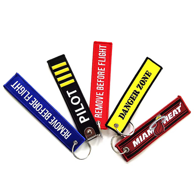 130*30mm Rotes Schlüsselring Logo Design für B2B-Logo-Branding anpassbar