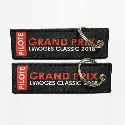 Custom Car Logo Custom Gewebte Schlüsselkette mit akzeptablem OEM/ODM