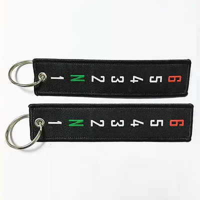Anime Tag Custom Logo Stickerei Geschenk Halter Jet Tags Zubehör Schlüsselringe Schlüsselketten für Gepäckstüte