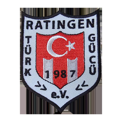 Benutzername Marke Sticklogo Eisen auf Briefflecken Abzeichen Applique für Stoff