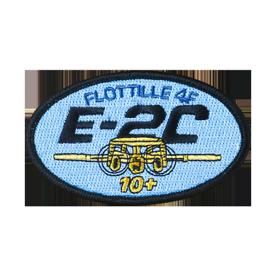 Modedesign Custom Brand Logo Stickerei Patches mit Haken und Schleife