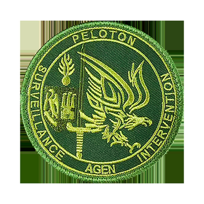 Custom Logo Backing Gewebte Patch für Kleidung Dauerhafte Design