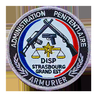 Custom Logo Backing Gewebte Patch für Kleidung Dauerhafte Design