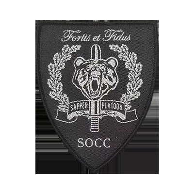 Luxus Designer Hut Kleidung Gewebte Patch Klebstoff Abzeichen Taktische Patches Custom Logo Patch
