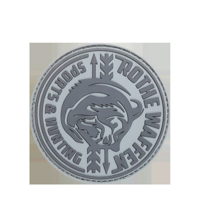 Embossed PVC Gummi Patch Customized Logo 4mm Dicke 3D Wärmeübertragung Gummi Etikett Tag