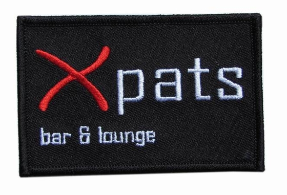 Eisen auf gesticktem VIDEOS XVIDEOS Logo Patches Twill Felts X lustigem Sport