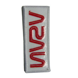 Eisen auf Stickerei Patch Custom Twill Stoff Stickerei Patch für Uniformen Jacken Hüte und mehr Low MOQ Kostenloses Kunstwerk Schnelle Probe Tim