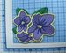 Farbeinheitliches Stickerei-Flecken-Blumen-Muster des Polyester-Hintergrund-10C