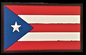 Puerto Rico PR-Flagge PVC-Flecken-Scharfschütze ROBBE überholter SOI Ranger Sew On Backing