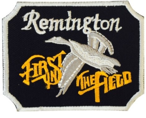 Remington Fire Arms Iron On-Stickerei-Flecken für Kleidung 9x6cm