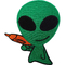 Ausländer stickte Eisen auf die Flecken NASA-Raum UFO Martian Badge For Jacket