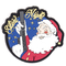 Weihnachten Stille Nacht Moral PVC Patch Armband Tactical Military Moral Badge Emblem