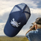 Kundenspezifische Mesh Breathable Trucker Hat Crown-Stickerei Logo Washed Cotton