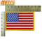American Flag Patch Reverse USA Uniform Flag Patch Left Facing 3&quot; Wide Flag Sew Iron on Embroidery Patch