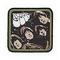 The Beatles Woven Iron Patches Rubber Soul Album Band Logo Sondergröße