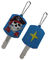 Prägeartige PMS-Farbe-PVC-Schlüsselanhänger-Perlen-Halskette eine/beide Seiten-Logo 8C