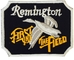 Remington Fire Arms Iron On-Stickerei-Flecken für Kleidung 9x6cm
