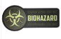 Biohazard bessert kundenspezifische PVC-Moral Eco freundliches geprägt/2D Logo 3D Debossed aus